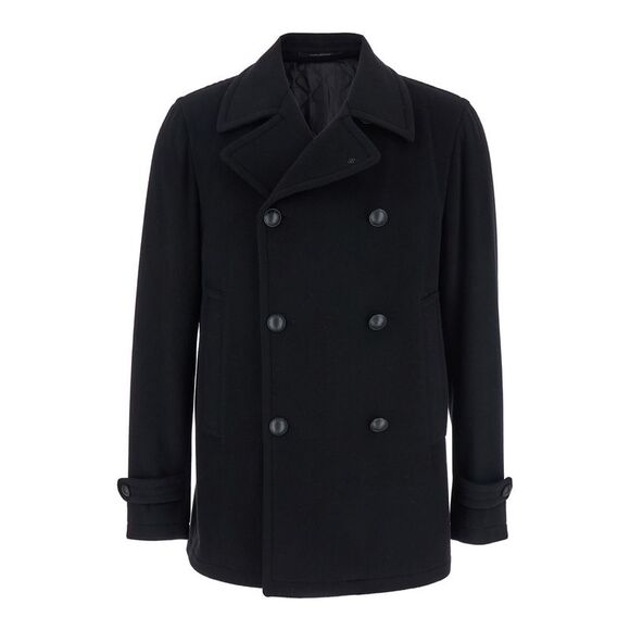 Tagliatore Men Peacoat In Panno